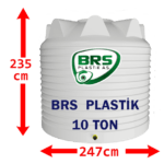 10 Tonluk Plastik Su Deposu Beyaz 2 10 Ton Plastik Su Deposu