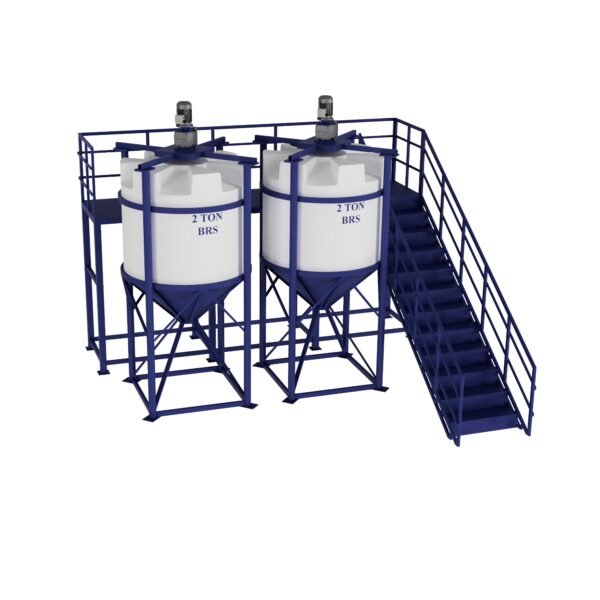 4 Ton Karıştırıcılı Kimyasal Silo Deposu