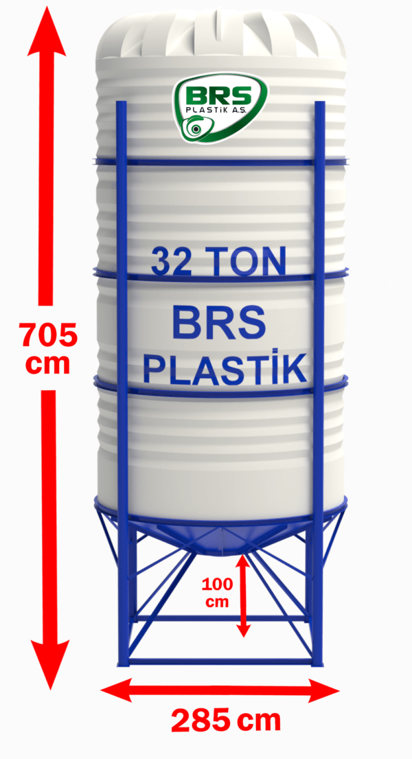 32 Tonluk Kimyasal Silo Deposu 32 Tonluk Kimyasal Silo Deposu