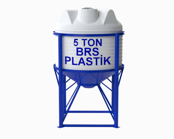 5 Tonluk Plastik Silo Deposu