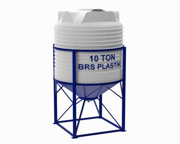 10 Tonluk Akaryakıt Silo Deposu