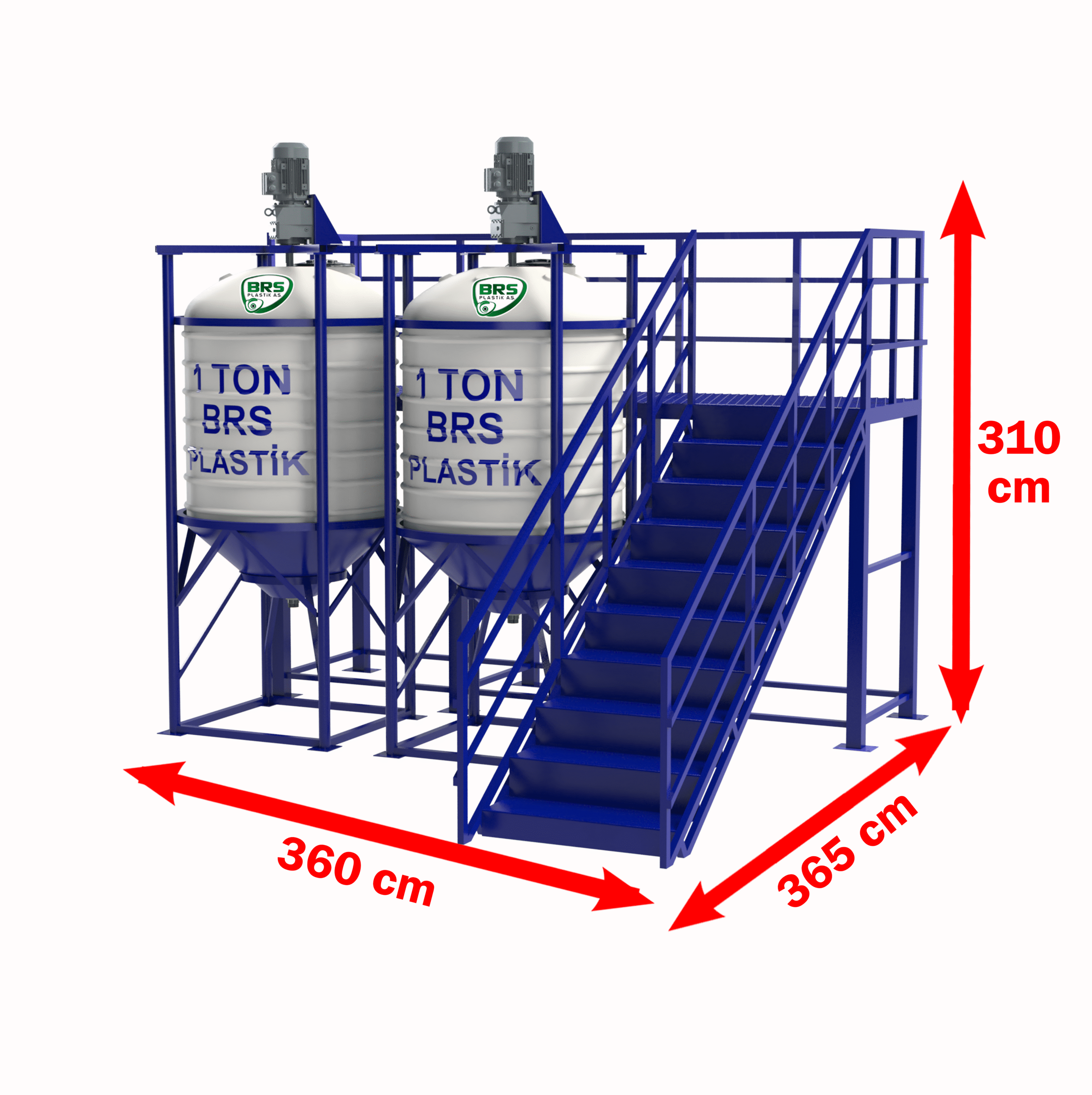 1 Tonluk İkili Silo Depo