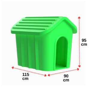 Köpek Kulübeleri 8 Köpek Kulübesi Yeşil